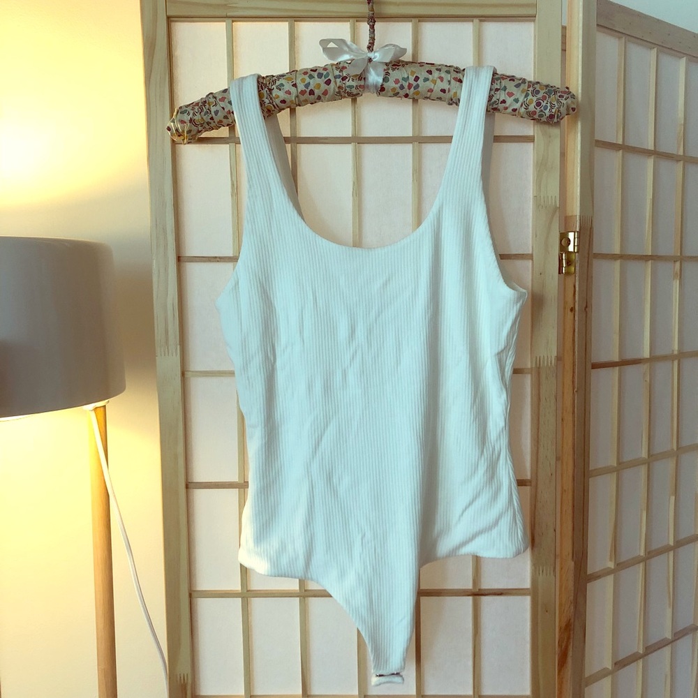 House of Harlow 1960 x Revolve white bodysuit